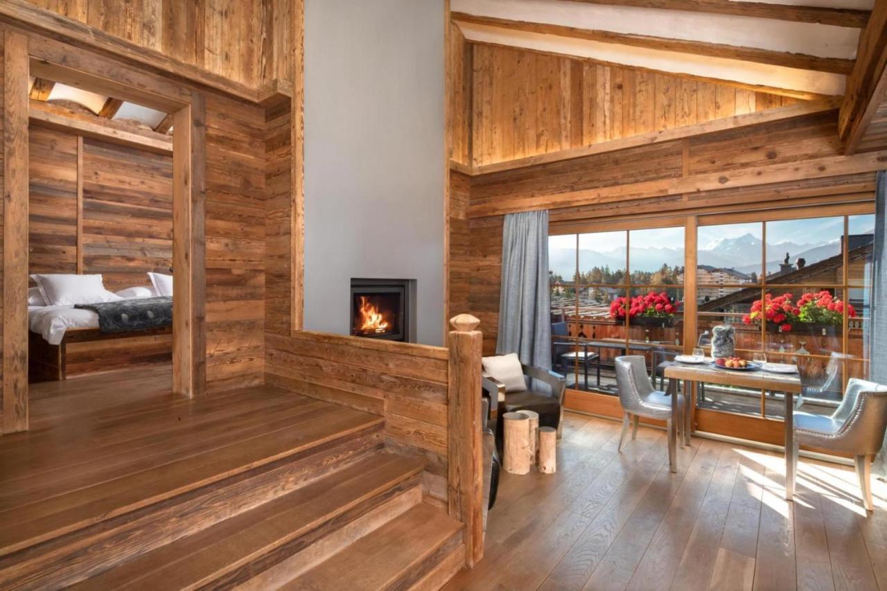 Hostellerie Du Pas De L'Ours "Relais Et Chateaux" Crans-Montana Zewnętrze zdjęcie