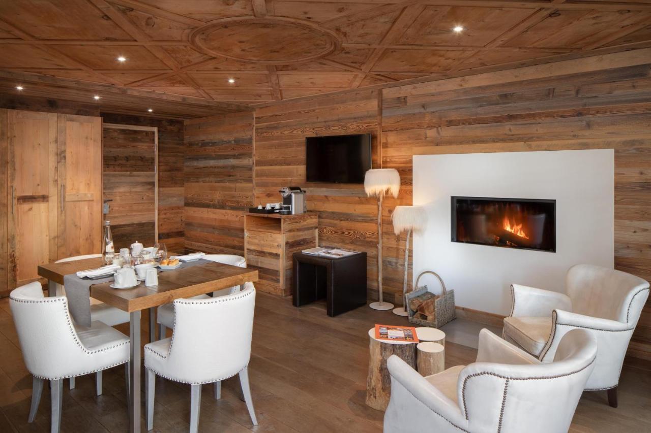 Hostellerie Du Pas De L'Ours "Relais Et Chateaux" Crans-Montana Zewnętrze zdjęcie