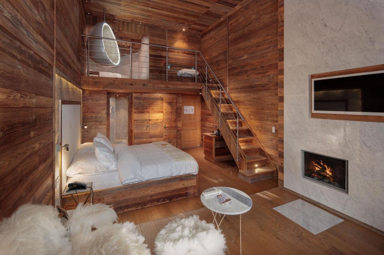 Hostellerie Du Pas De L'Ours "Relais Et Chateaux" Crans-Montana Zewnętrze zdjęcie
