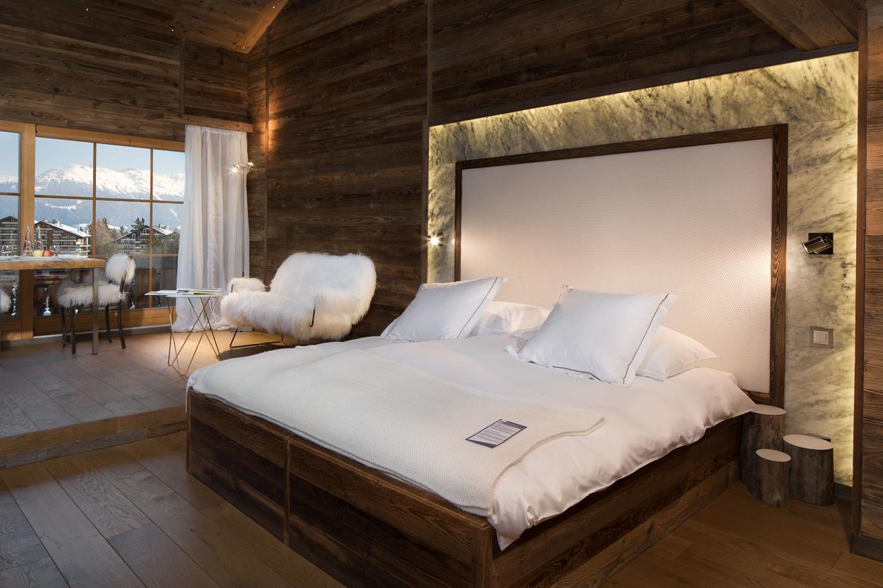 Hostellerie Du Pas De L'Ours "Relais Et Chateaux" Crans-Montana Zewnętrze zdjęcie