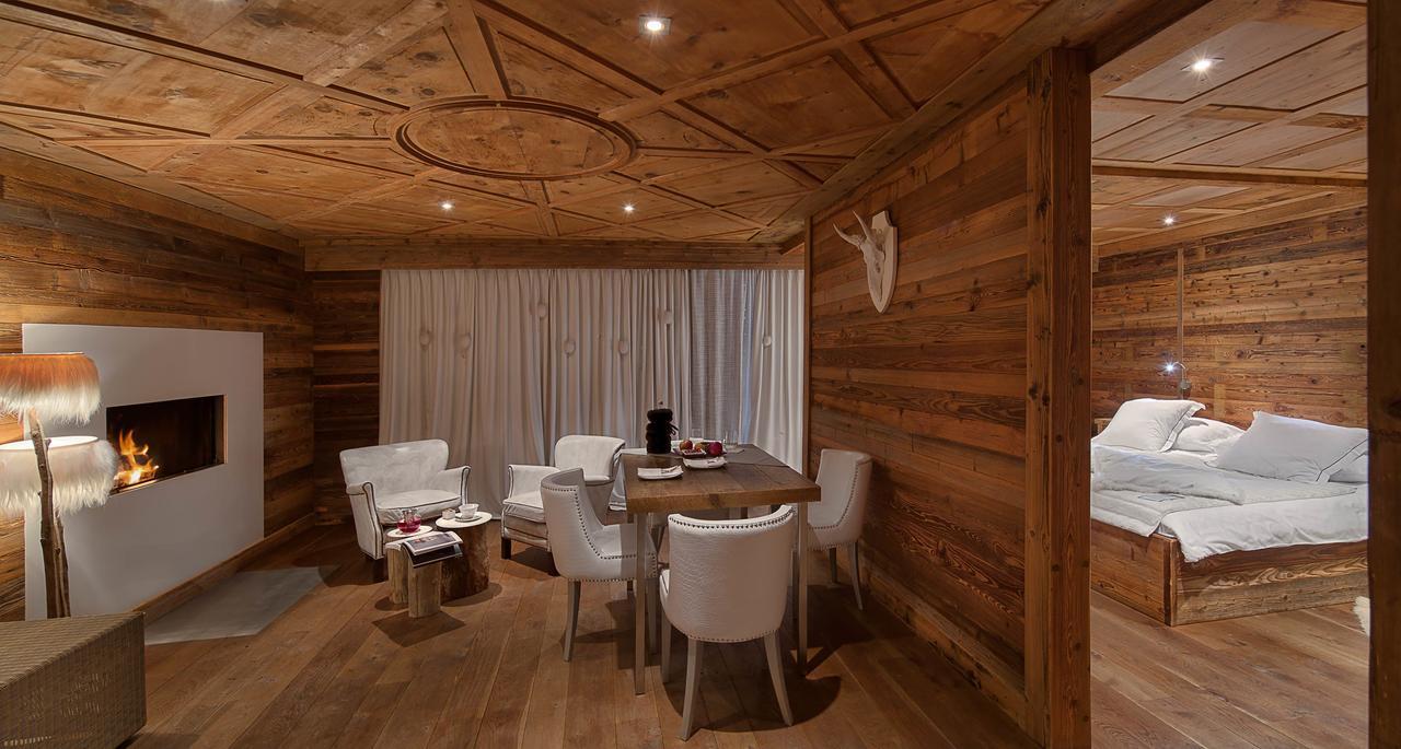 Hostellerie Du Pas De L'Ours "Relais Et Chateaux" Crans-Montana Zewnętrze zdjęcie