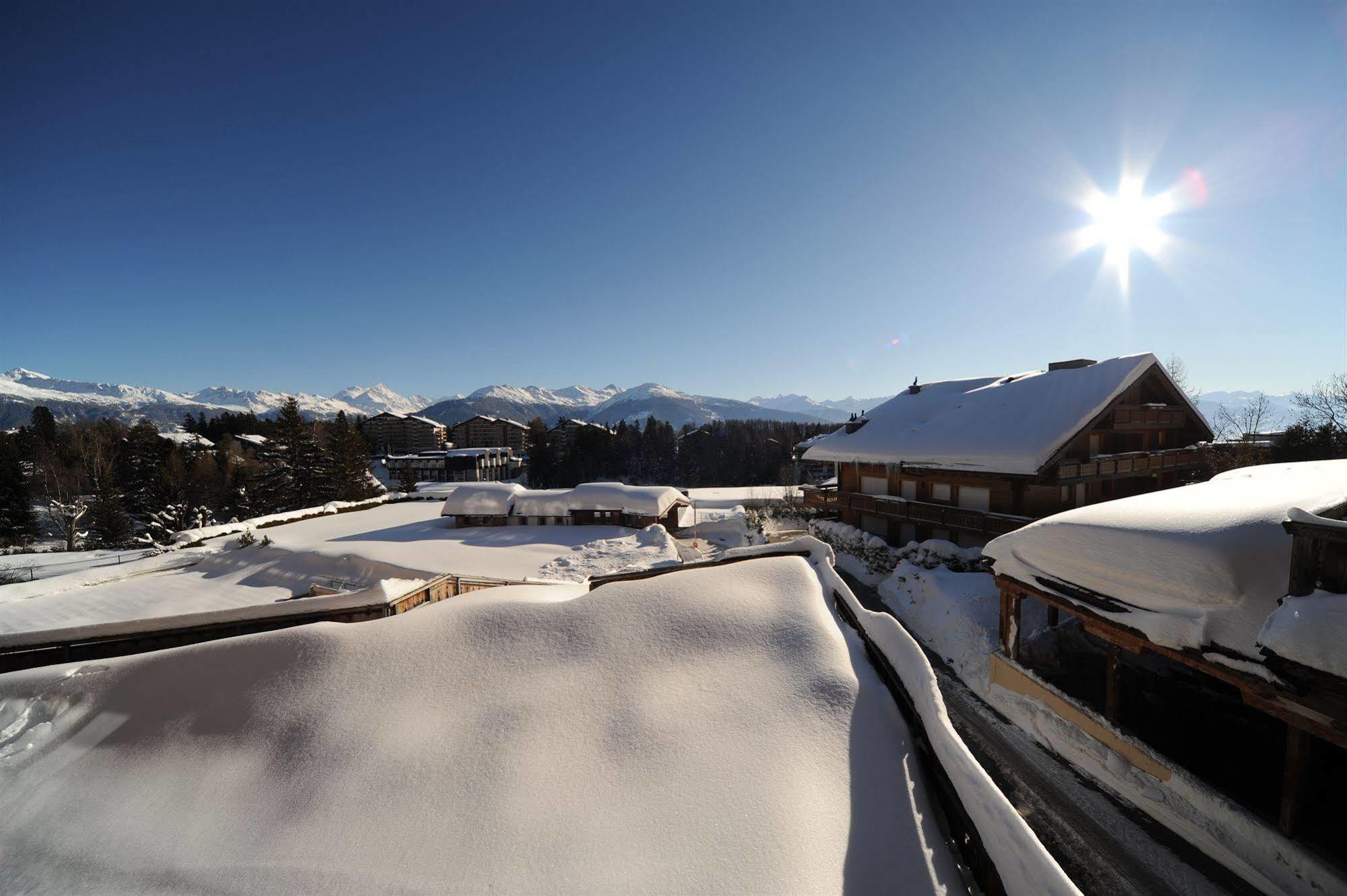 Hostellerie Du Pas De L'Ours "Relais Et Chateaux" Crans-Montana Zewnętrze zdjęcie