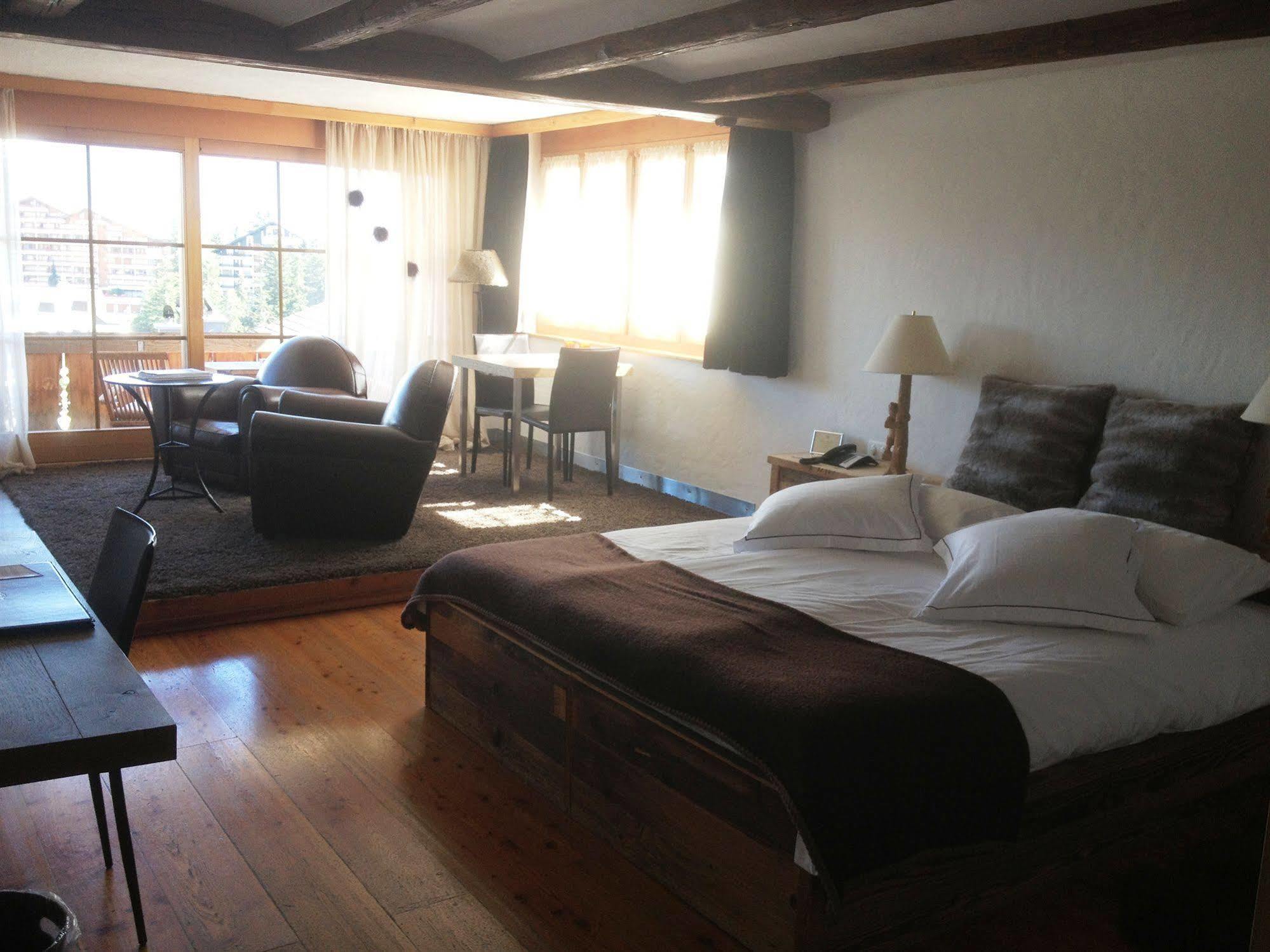 Hostellerie Du Pas De L'Ours "Relais Et Chateaux" Crans-Montana Zewnętrze zdjęcie