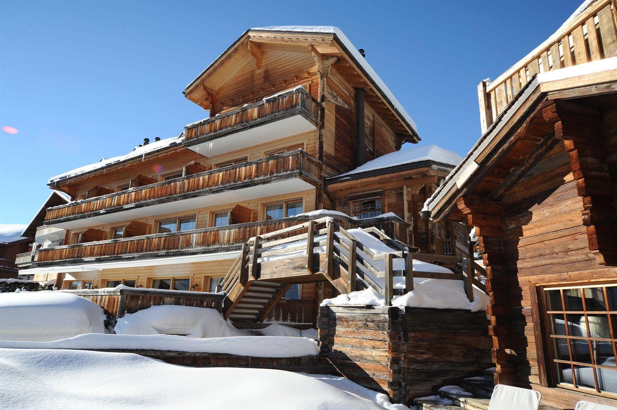 Hostellerie Du Pas De L'Ours "Relais Et Chateaux" Crans-Montana Zewnętrze zdjęcie