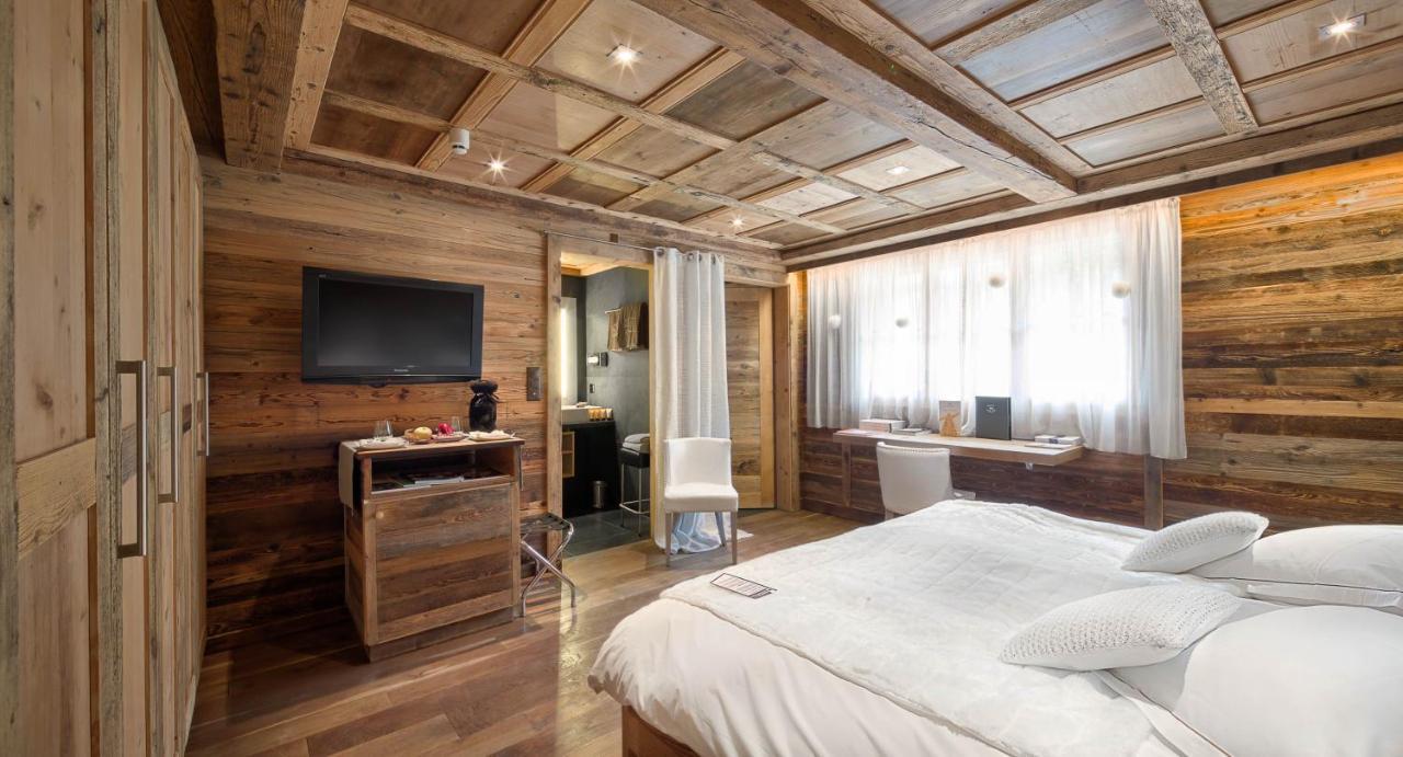 Hostellerie Du Pas De L'Ours "Relais Et Chateaux" Crans-Montana Zewnętrze zdjęcie