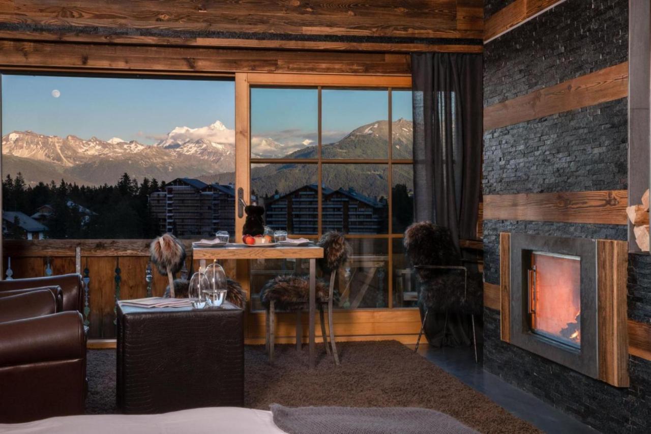 Hostellerie Du Pas De L'Ours "Relais Et Chateaux" Crans-Montana Zewnętrze zdjęcie