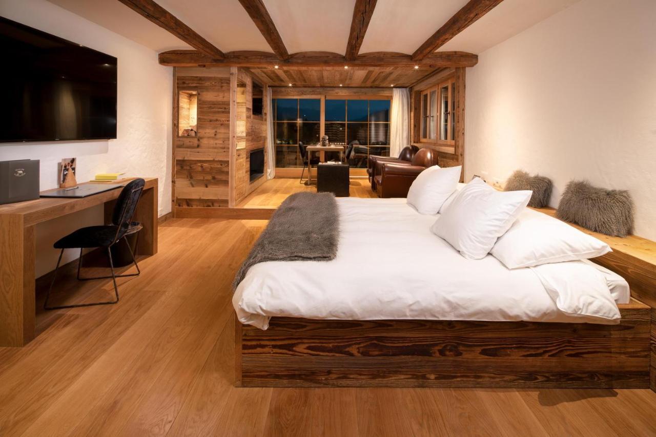 Hostellerie Du Pas De L'Ours "Relais Et Chateaux" Crans-Montana Zewnętrze zdjęcie