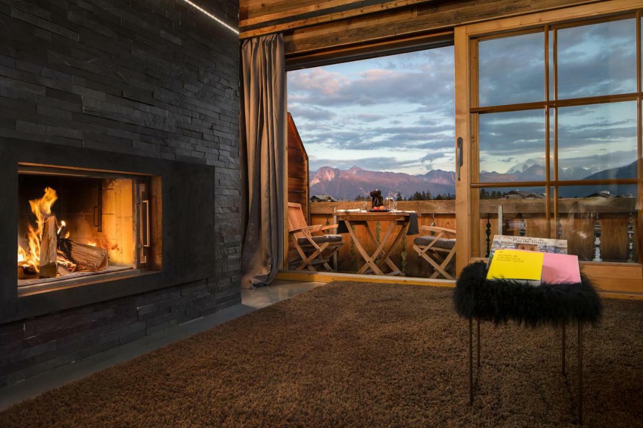 Hostellerie Du Pas De L'Ours "Relais Et Chateaux" Crans-Montana Zewnętrze zdjęcie